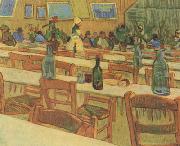 Vincent Van Gogh Interio of the Restaurant Carrel in Arles (nn04) oil